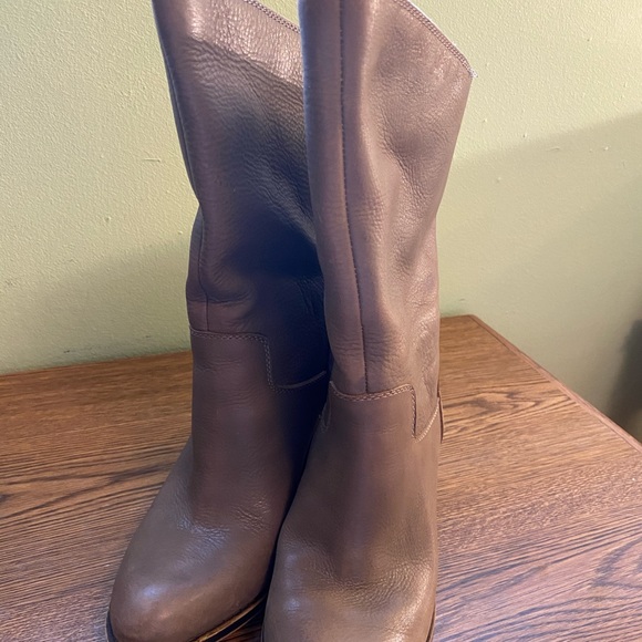 Lucky Brand Leather Boots size 8 - Picture 1 of 8